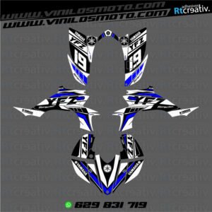 ADHESIVOS Y PEGATINAS DE VINILO PARA YAMAHA YFZ 450 Rt002-17