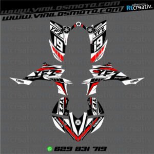 ADHESIVOS Y PEGATINAS DE VINILO PARA YAMAHA YFZ 450 Rt002-18