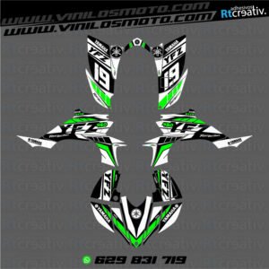 ADHESIVOS Y PEGATINAS DE VINILO PARA YAMAHA YFZ 450 Rt002-20