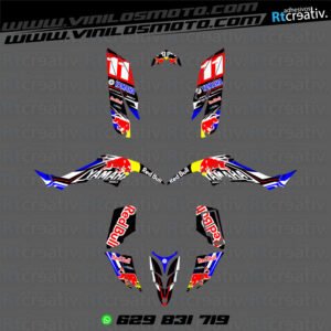 ADHESIVOS Y PEGATINAS DE VINILO PARA YAMAHA RAPTOR 350 Rt003-01