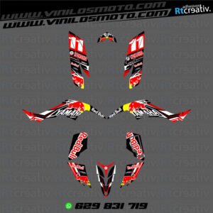 ADHESIVOS Y PEGATINAS DE VINILO PARA YAMAHA RAPTOR 350 Rt003-03