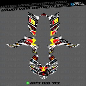 ADHESIVOS Y PEGATINAS DE VINILO PARA YAMAHA YFZ 450 Rt003-04