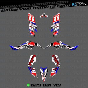 ADHESIVOS Y PEGATINAS DE VINILO PARA YAMAHA RAPTOR 350 Rt003-07