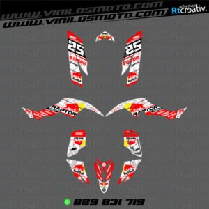 ADHESIVOS Y PEGATINAS DE VINILO PARA YAMAHA RAPTOR 350 Rt004-01