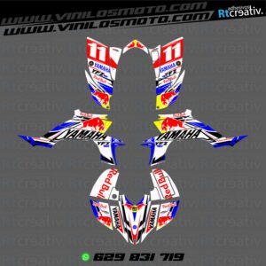 ADHESIVOS Y PEGATINAS DE VINILO PARA YAMAHA YFZ 450 Rt004-02
