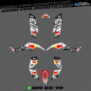 ADHESIVOS Y PEGATINAS DE VINILO PARA YAMAHA RAPTOR 350 Rt004-03