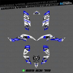 ADHESIVOS Y PEGATINAS DE VINILO PARA YAMAHA RAPTOR 350 Rt004-06