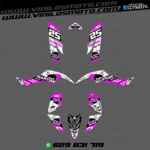 ADHESIVOS Y PEGATINAS DE VINILO PARA YAMAHA RAPTOR 350 Rt004-08