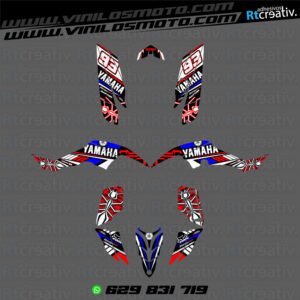 ADHESIVOS Y PEGATINAS DE VINILO PARA YAMAHA RAPTOR 350 Rt005-05