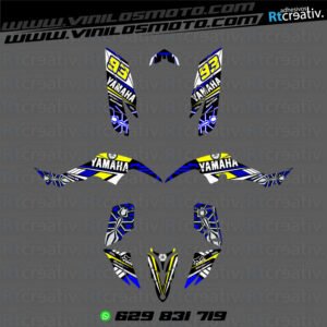 ADHESIVOS Y PEGATINAS DE VINILO PARA YAMAHA RAPTOR 350 Rt005-06