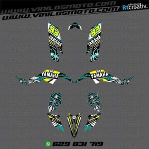 ADHESIVOS Y PEGATINAS DE VINILO PARA YAMAHA RAPTOR 350 Rt005-08