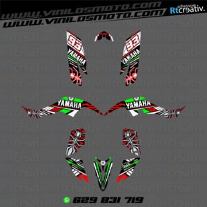 ADHESIVOS Y PEGATINAS DE VINILO PARA YAMAHA RAPTOR 350 Rt005-09