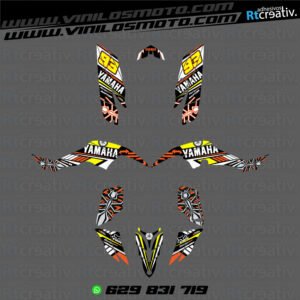 ADHESIVOS Y PEGATINAS DE VINILO PARA YAMAHA RAPTOR 350 Rt005-14