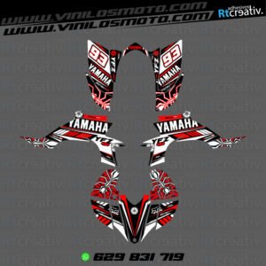 ADHESIVOS Y PEGATINAS DE VINILO PARA YAMAHA YFZ 450 Rt006-01