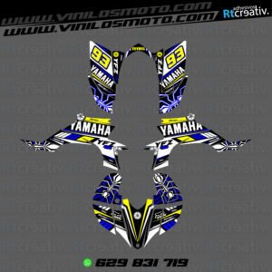 ADHESIVOS Y PEGATINAS DE VINILO PARA YAMAHA YFZ 450 Rt006-06