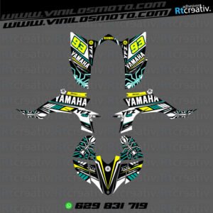 ADHESIVOS Y PEGATINAS DE VINILO PARA YAMAHA YFZ 450 Rt006-08