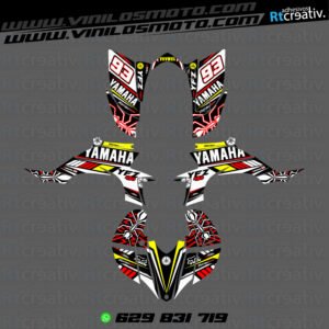 ADHESIVOS Y PEGATINAS DE VINILO PARA YAMAHA YFZ 450 Rt006-10