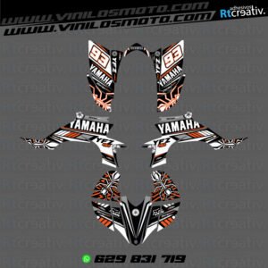 ADHESIVOS Y PEGATINAS DE VINILO PARA YAMAHA YFZ 450 Rt006-15