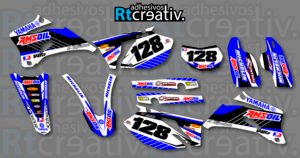 ADHESIVOS Y PEGATINAS DE VINILO YAMAHA ENDURO Y CROSS Rt002-02
