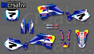 ADHESIVOS Y PEGATINAS DE VINILO YAMAHA ENDURO Y CROSS Rt008-01
