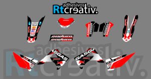 ADHESIVOS Y PEGATINAS DE VINILO GAS GAS ENDURO Y CROSS Rt007-02