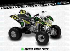 ADHESIVOS Y PEGATINAS DE VINILO PARA SUZUKI LTZ 400 Rt016-07