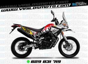 ADHESIVOS Y PEGATINAS DE VINILO VOGE 300 RALLY Rt006-03