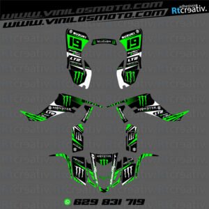 ADHESIVOS Y PEGATINAS DE VINILO PARA SUZUKI LTZ 400 Rt016-01