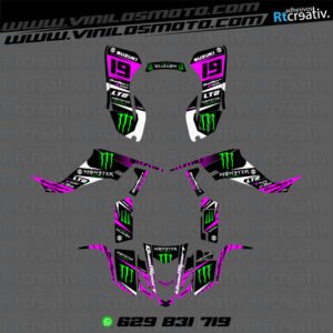 ADHESIVOS Y PEGATINAS DE VINILO PARA SUZUKI LTZ 400 Rt016-04