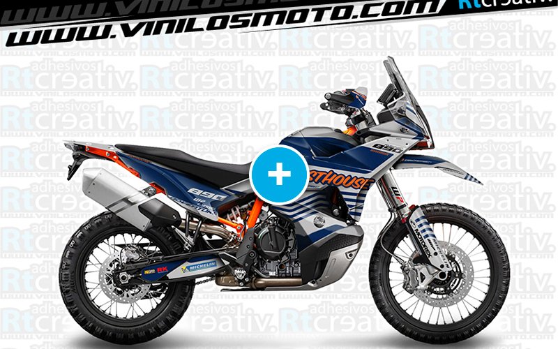 ADHESIVOS Y PEGATINAS DE VINILO KTM ADVENTURE Rt005
