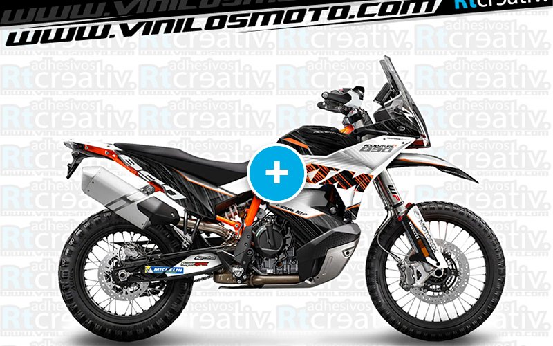 ADHESIVOS Y PEGATINAS DE VINILO KTM ADVENTURE Rt006
