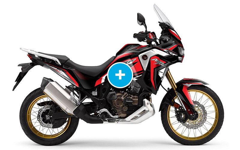 ADHESIVOS Y PEGATINAS DE VINILO HONDA ÁFRICA TWIN Rt003