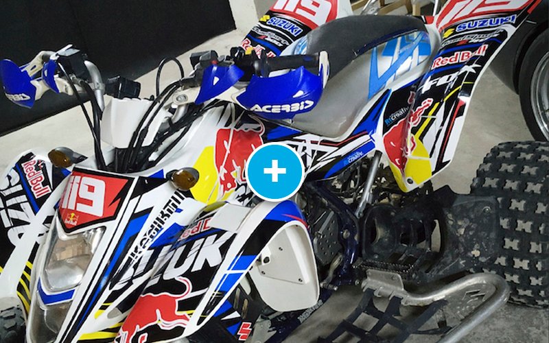 ADHESIVOS Y PEGATINAS DE VINILO PARA SUZUKI LTZ 400 Rt004