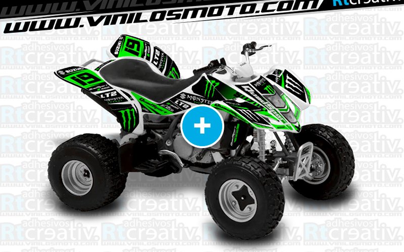 ADHESIVOS Y PEGATINAS DE VINILO PARA SUZUKI LTZ 400 Rt016