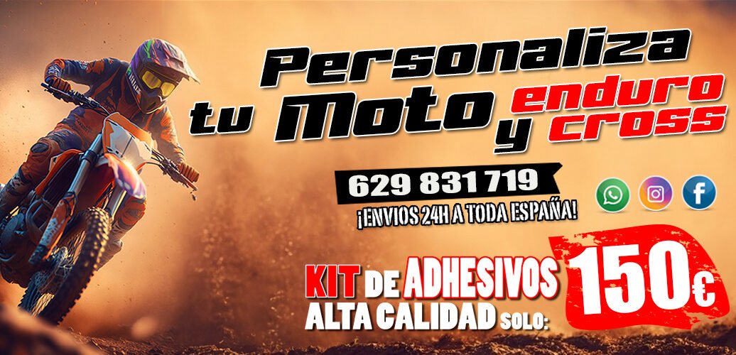 Vinilos y adhesivos moto quad Rtcreativ 2 Vinilos moto enduro y cross