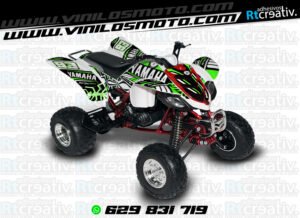 ADHESIVOS Y PEGATINAS DE VINILO PARA YAMAHA RAPTOR 660 Rt005-04