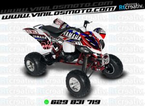 ADHESIVOS Y PEGATINAS DE VINILO PARA YAMAHA RAPTOR 660 Rt005-05