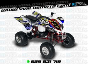 ADHESIVOS Y PEGATINAS DE VINILO PARA YAMAHA RAPTOR 660 Rt005-06
