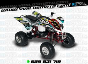 ADHESIVOS Y PEGATINAS DE VINILO PARA YAMAHA RAPTOR 660 Rt005-08