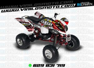 ADHESIVOS Y PEGATINAS DE VINILO PARA YAMAHA RAPTOR 660 Rt005-10