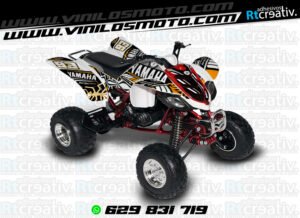 ADHESIVOS Y PEGATINAS DE VINILO PARA YAMAHA RAPTOR 660 Rt005-15
