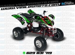 ADHESIVOS Y PEGATINAS DE VINILO PARA YAMAHA RAPTOR 660 Rt006-01
