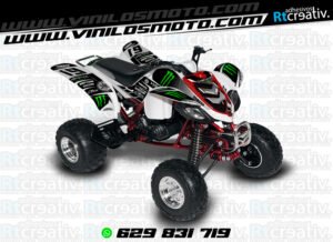 ADHESIVOS Y PEGATINAS DE VINILO PARA YAMAHA RAPTOR 660 Rt006-03