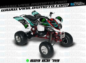 ADHESIVOS Y PEGATINAS DE VINILO PARA YAMAHA RAPTOR 660 Rt006-06