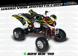 ADHESIVOS Y PEGATINAS DE VINILO PARA YAMAHA RAPTOR 660 Rt006-07