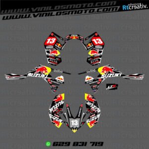 ADHESIVOS Y PEGATINAS DE VINILO PARA SUZUKI LTR 450 Rt001-03