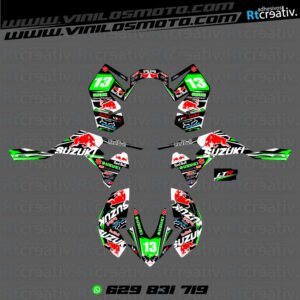 ADHESIVOS Y PEGATINAS DE VINILO PARA SUZUKI LTR 450 Rt001-05