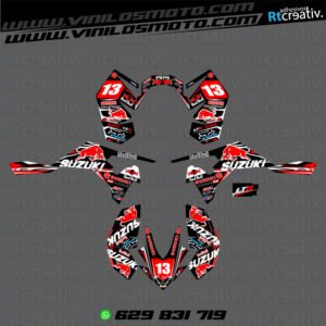 ADHESIVOS Y PEGATINAS DE VINILO PARA SUZUKI LTR 450 Rt001-07