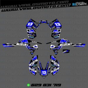 ADHESIVOS Y PEGATINAS DE VINILO PARA SUZUKI LTR 450 Rt001-08