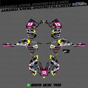 ADHESIVOS Y PEGATINAS DE VINILO PARA SUZUKI LTR 450 Rt001-09